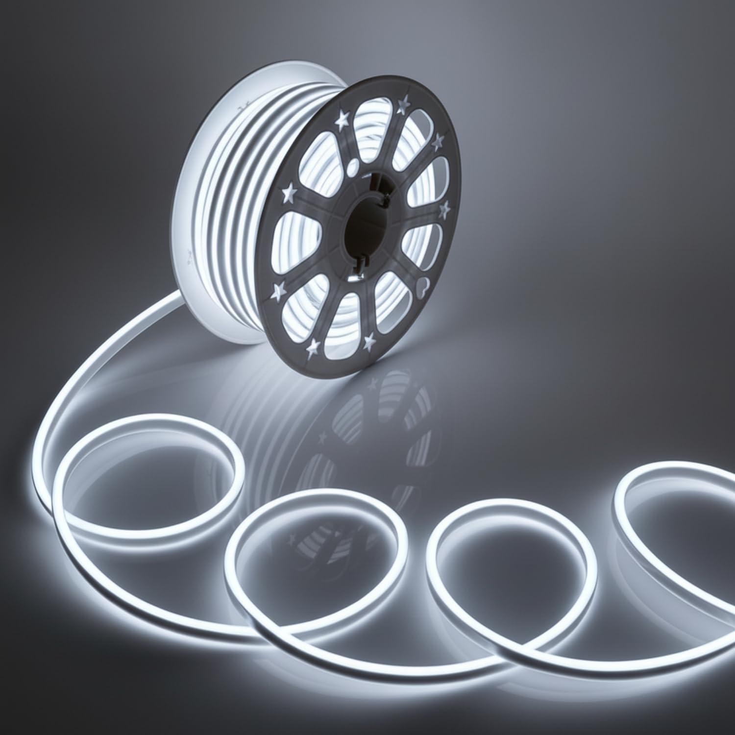 One94Store 4 Meter LED Neon Strip Light – White | Plug-in Powered Flexible Waterproof Rope Light DC 5V | Ambient LED Lighting for Home, Bedroom, DIY Decor, Party & Gaming Room-image-42