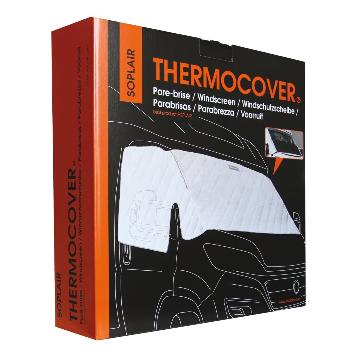 Soplair - Volet extérieur Isotherme Thermocover pour Camping-Car SOPLAIR Compatibilité - A partir de 2014, Porteur - Transit V