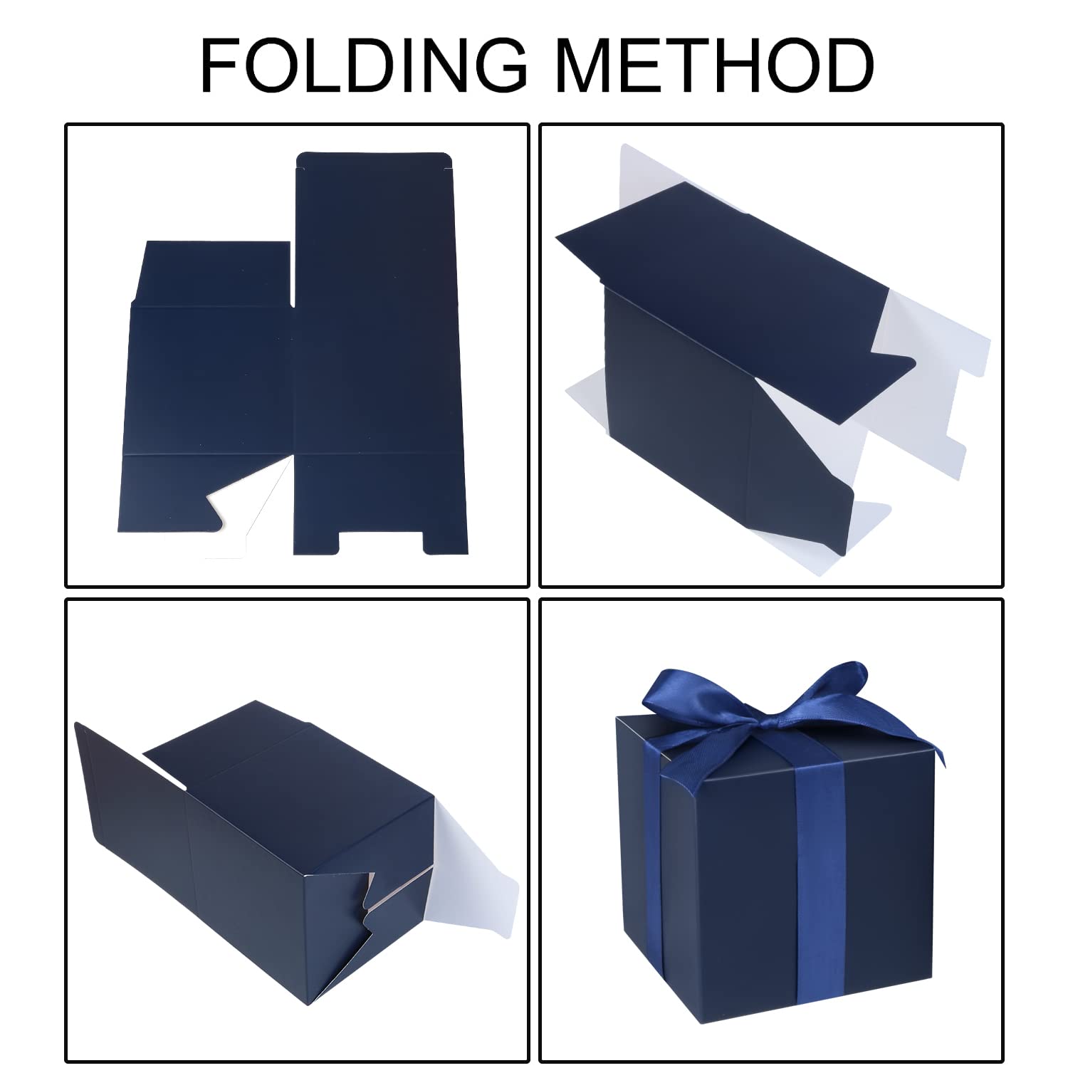 Amazon.com: COTOPHER Small Gift Boxes 25 Pack 5x5x5 inches Blue