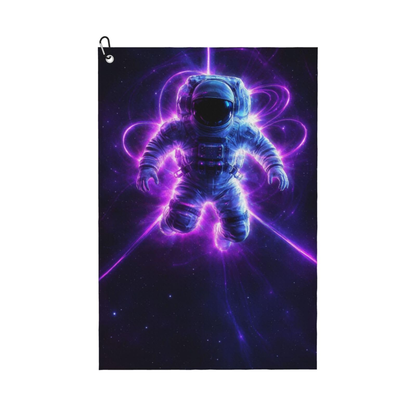 BSDFGSDD Trippy Space Astronaut Art Golf Towel 24 x 16 inches
