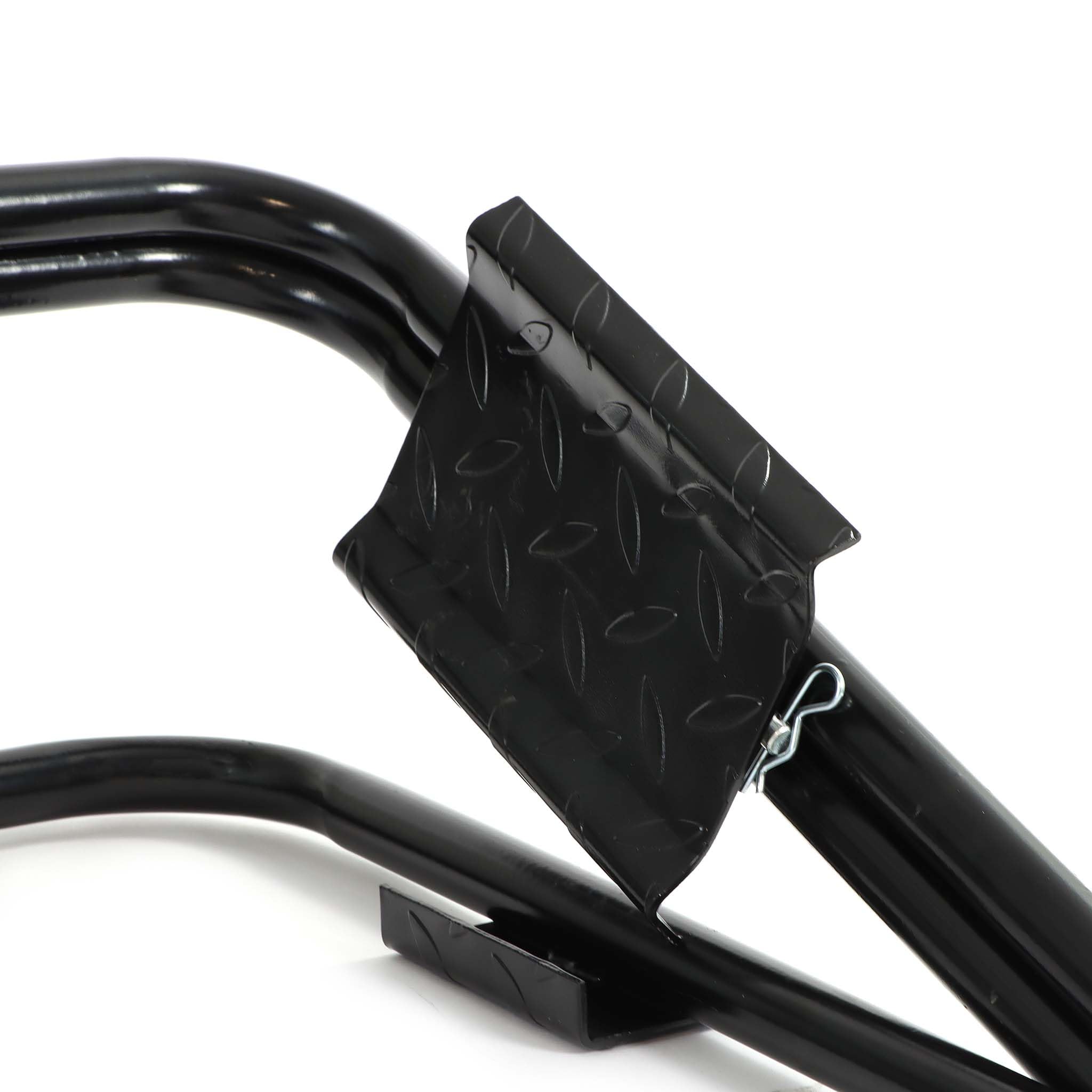 Wiltec Nivelador para caravanas y autocaravanas hasta 1360 kg Adecuado para neumáticos de 13, 14 o 15 Pulgadas, Ideal para Camping y Viajes, Gato de Acero Resistente