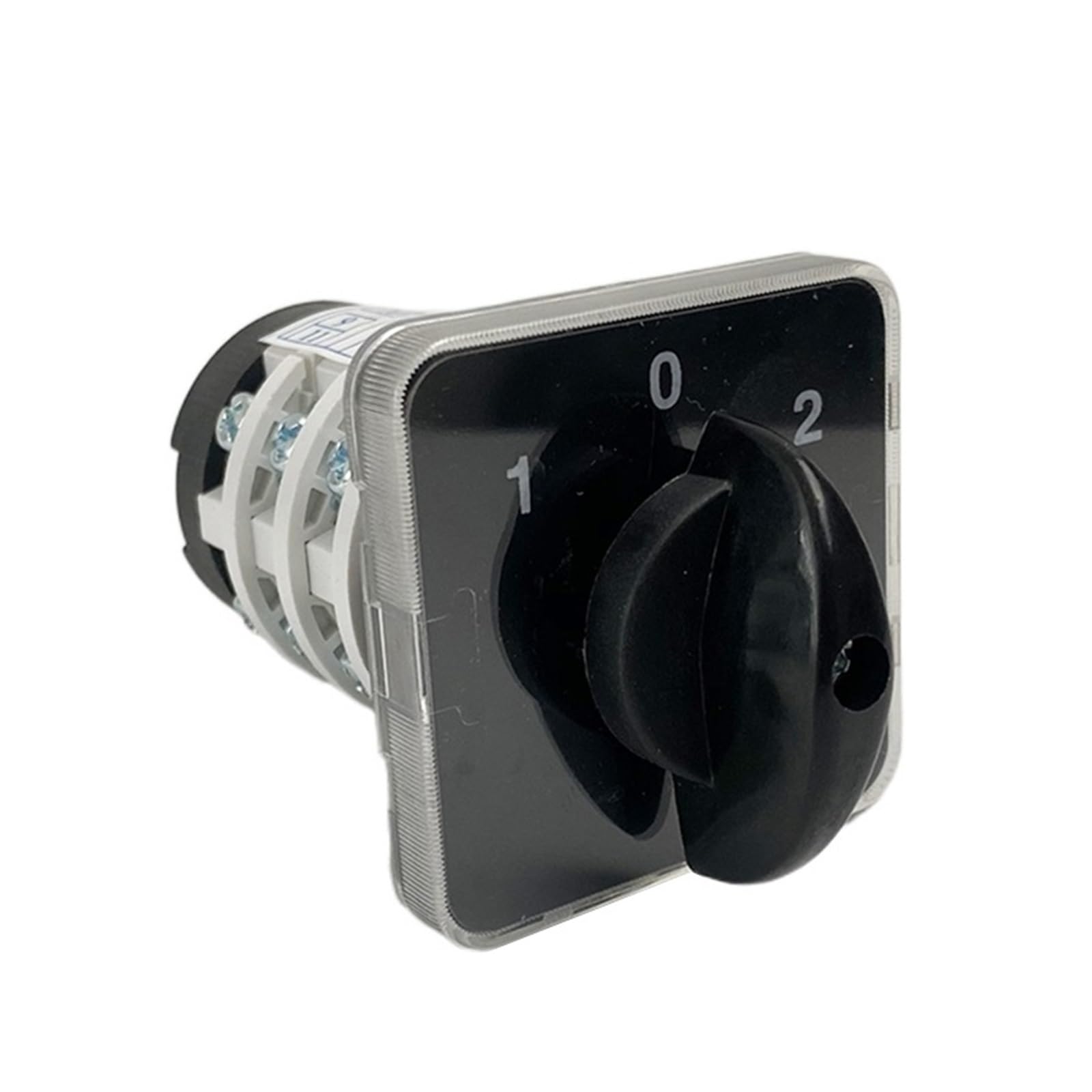 ZDVHOMCB Cam Switch YMZ12-20/3 Electrical 3 Positions Silver Latching 20A 690V 3 Poles Control Rotary Changeover Interuptor
