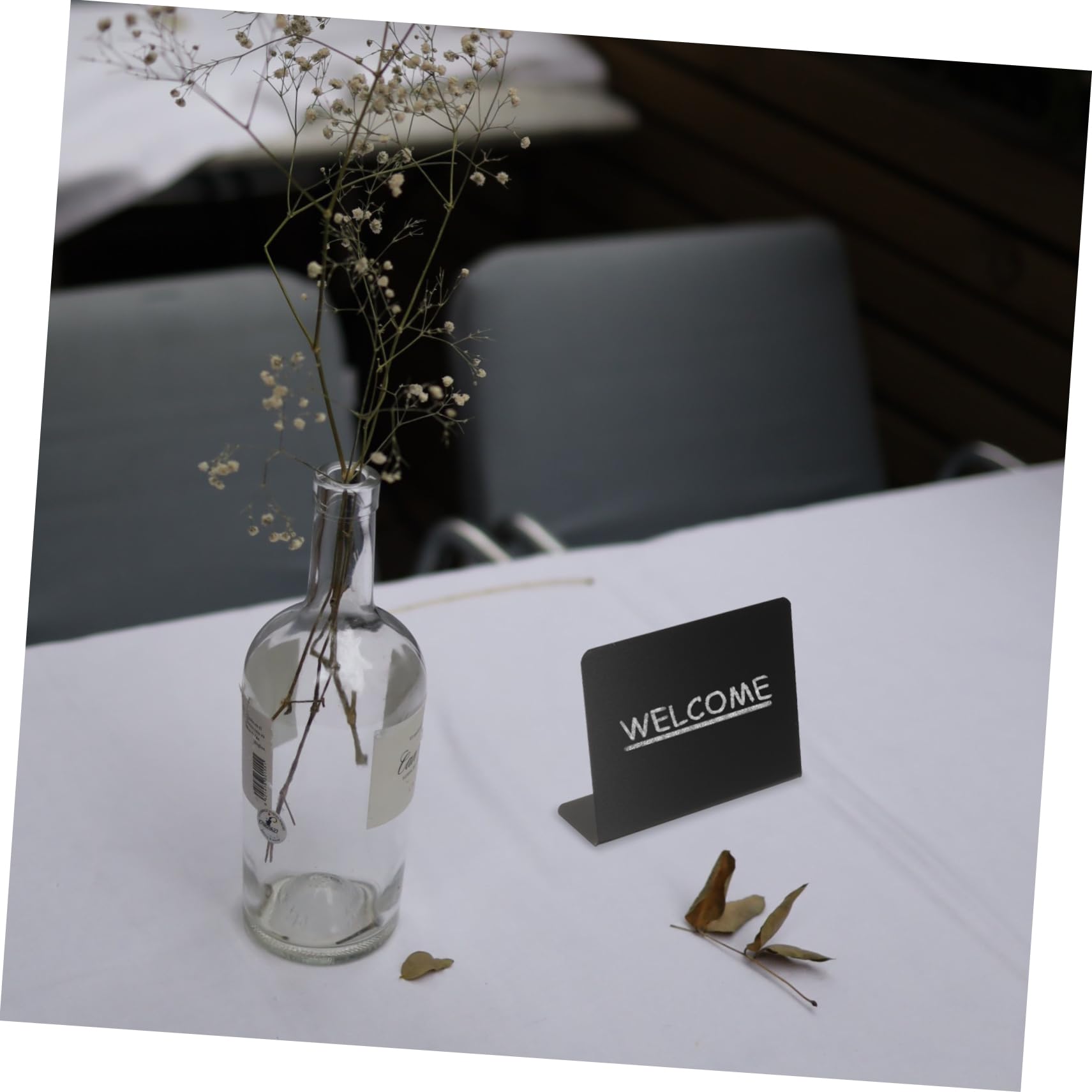 SHINEOFI 120piezas Mini De Tiza Erasable Para Mesa De Tableros De Para Bodas y Restaurantes Para Decoración y Señalización De Comidas