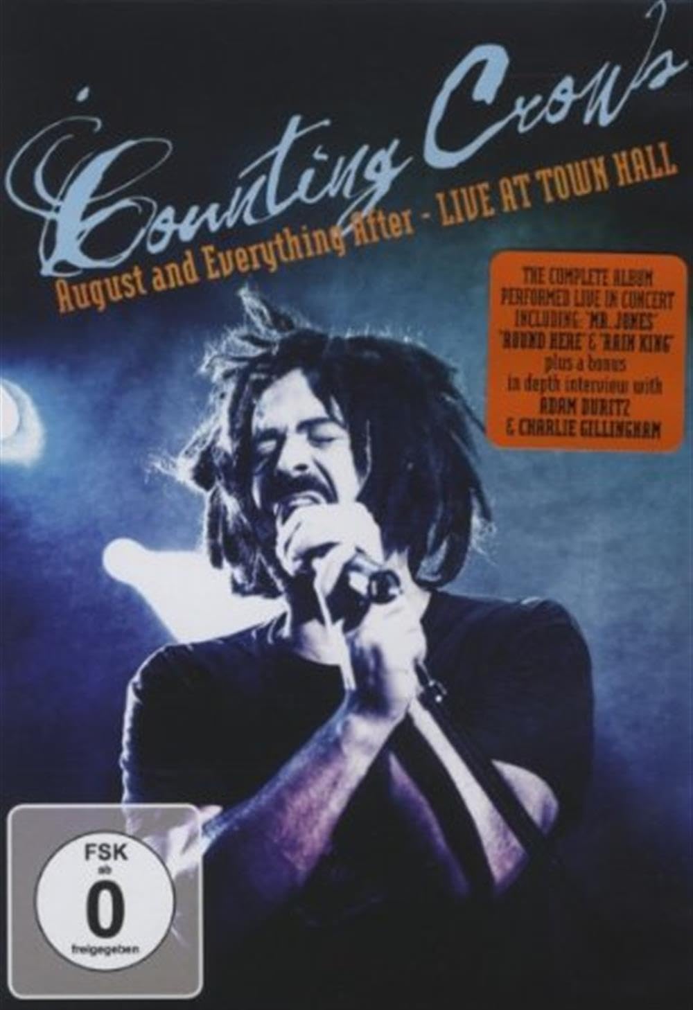 Counting Crows - August And Everything After Live At The Town Hall DVD new