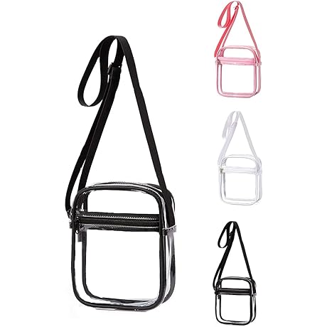 Stadium Approved Clear Purse for Women - Stay Organized & Secure