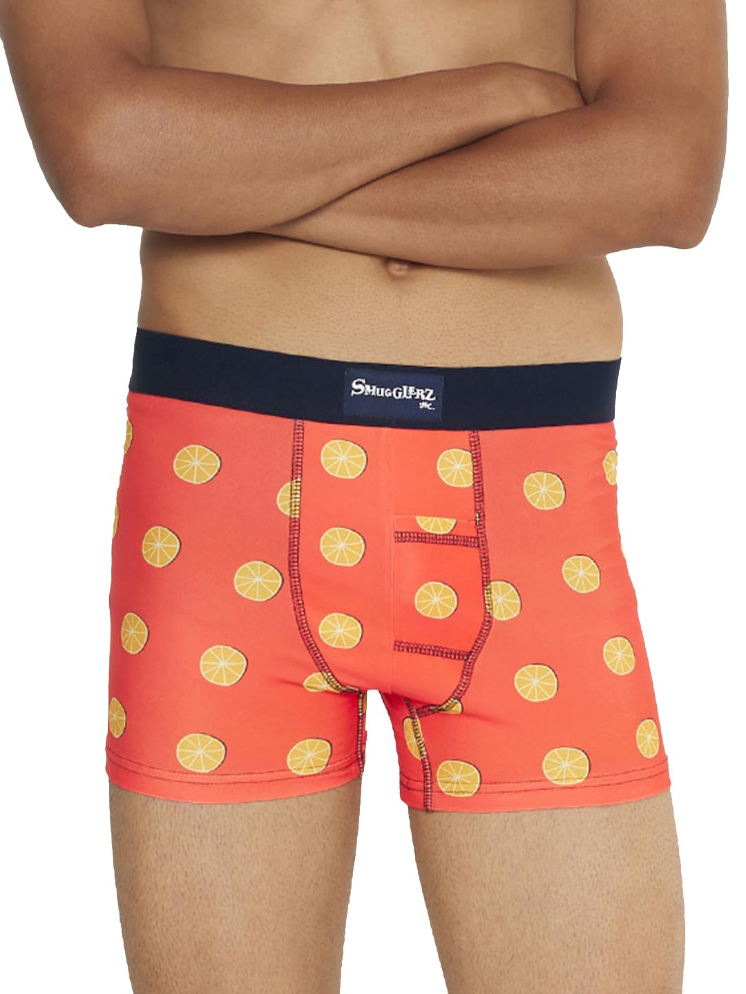 SMUGGLERZ INC. Hot-Diggity-Dogs-Blue-Men's Smundies | Men’s Printed Underwear with Eco-Friendly Colors | PlayCool Fabric Poly Elasthene Jersey | Anti-Odour Technology