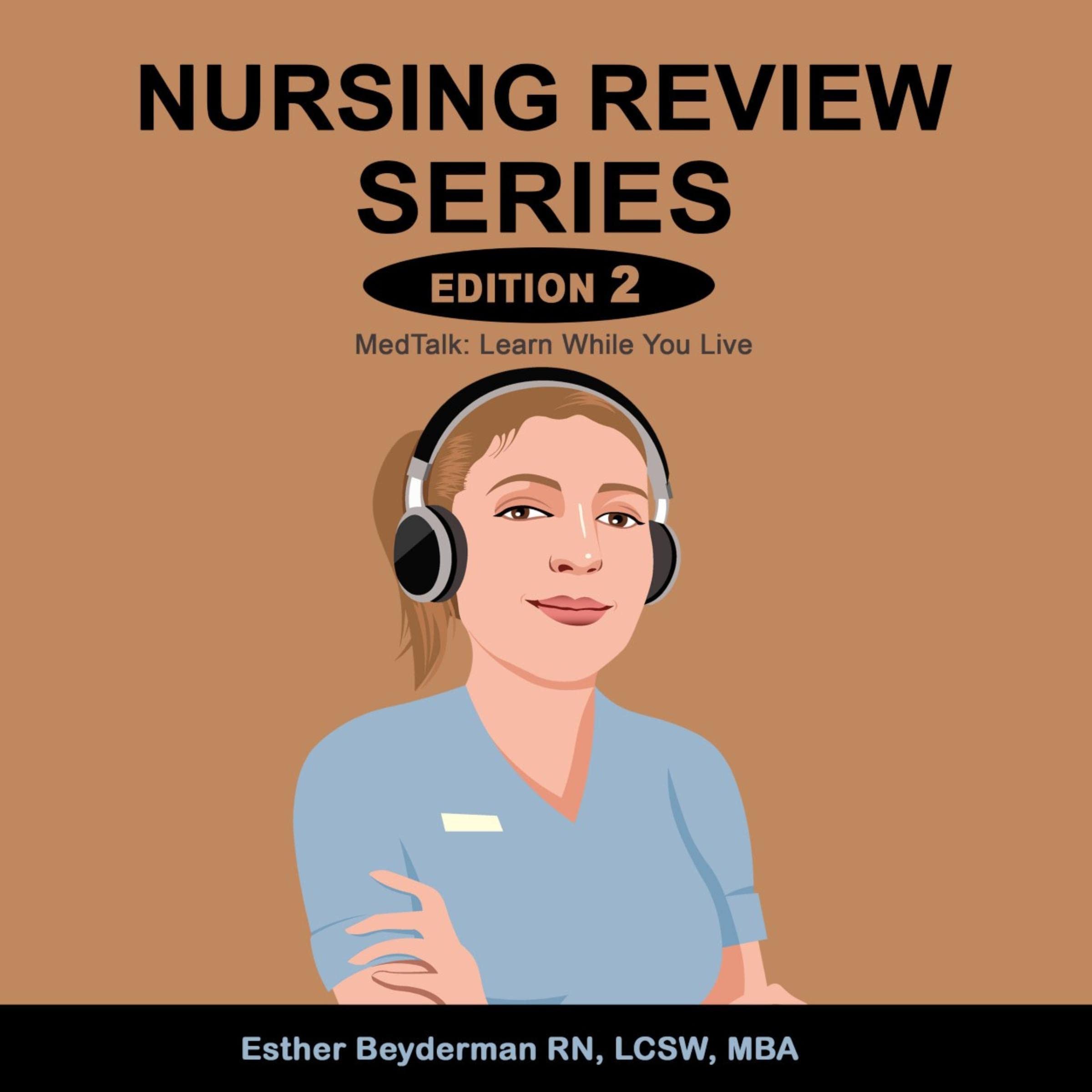 Cover art for Nursing Audio NCLEX-RN Review: MedTalk: Learn While You Live