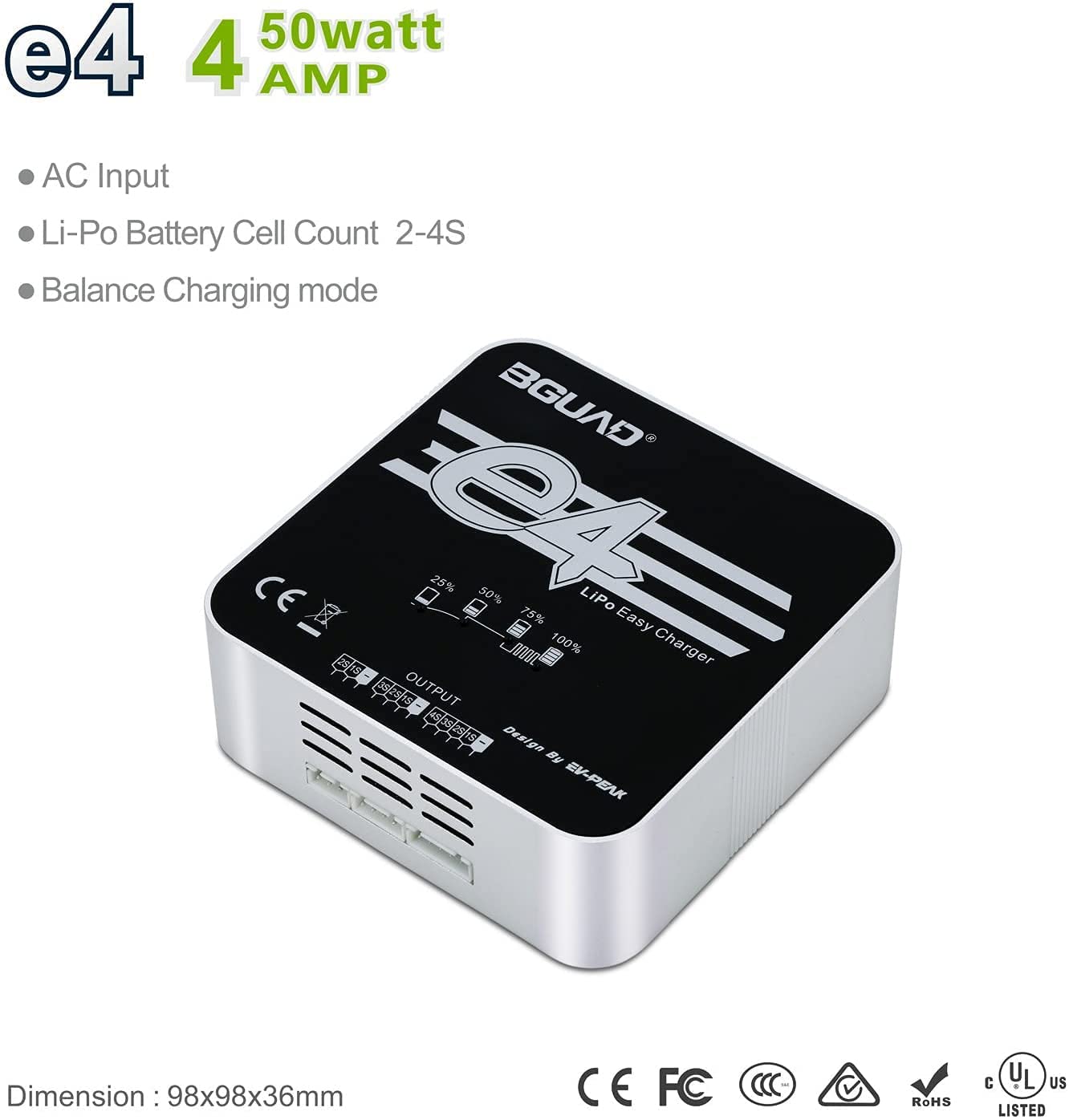 r c airplane lipo 4 cell battery balance chargers Amazon.com: BGUAD E4 50W 4A AC LiPo Battery Balance Charger XH Output UL  Listed for 2-4S 7.4V 11.1V 14.8V Packs for RC Car Truck Crawler Helicopter  Quadcopter Drone FPV Airplane Boat Racing