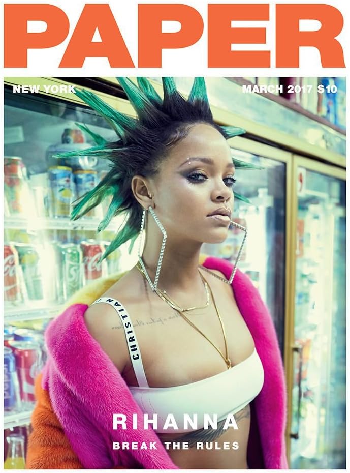 Paper Magazine (March, 2017) Rihanna Cover Single Issue Magazine – January 1, 2017