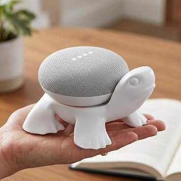 Turtle Google Home Holder Stand, Google Home mini and Google-nest mini Decorative Turtle Stand Holder Mount, Accessories for Google Home Mini, Google Speaker, Protective Stand for Google Home Mini