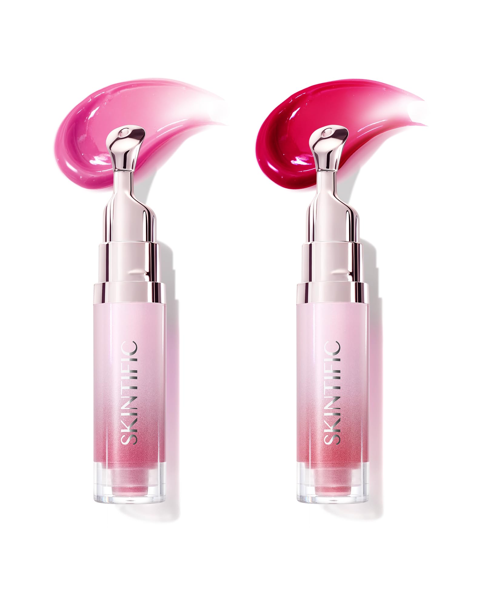 SKINTIFIC Peptide Brightening Lip Serum 06 Cherry Red & 04 Pink Berry