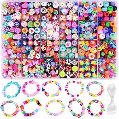 BBita 1000PCS Polymer Clay Beads Kit Cover