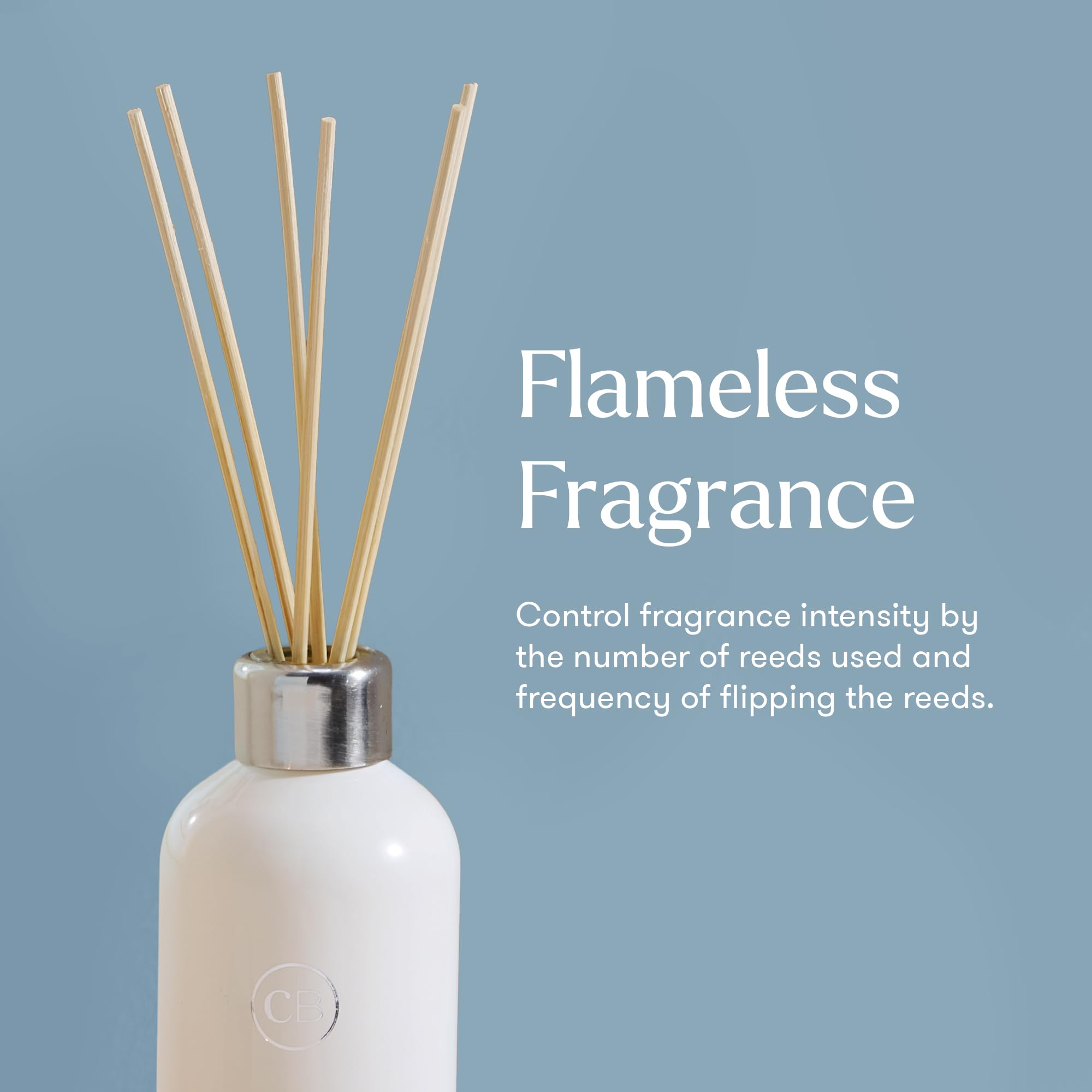 Capri Blue Volcano Reed Diffuser Set Includes Reeds Fragrance Oil and Glass Bottle for Home Decor Room Fresheners White 8 Fl Oz product thumbnail 7