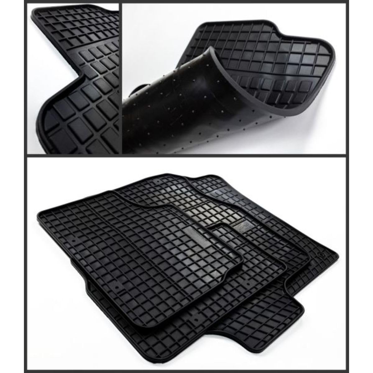 FROGUM 547143 Alfombrilla De Goma Negro