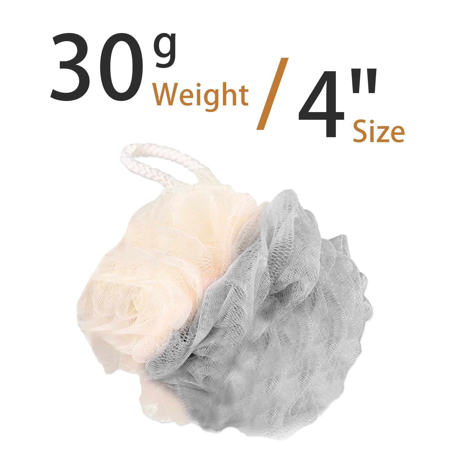 Podróżna luffa pakowana pojedynczo, mała luffa, 30 g, mini gąbka do kąpieli, pufa, gąbka, pod prysznic, wielokolorowe
