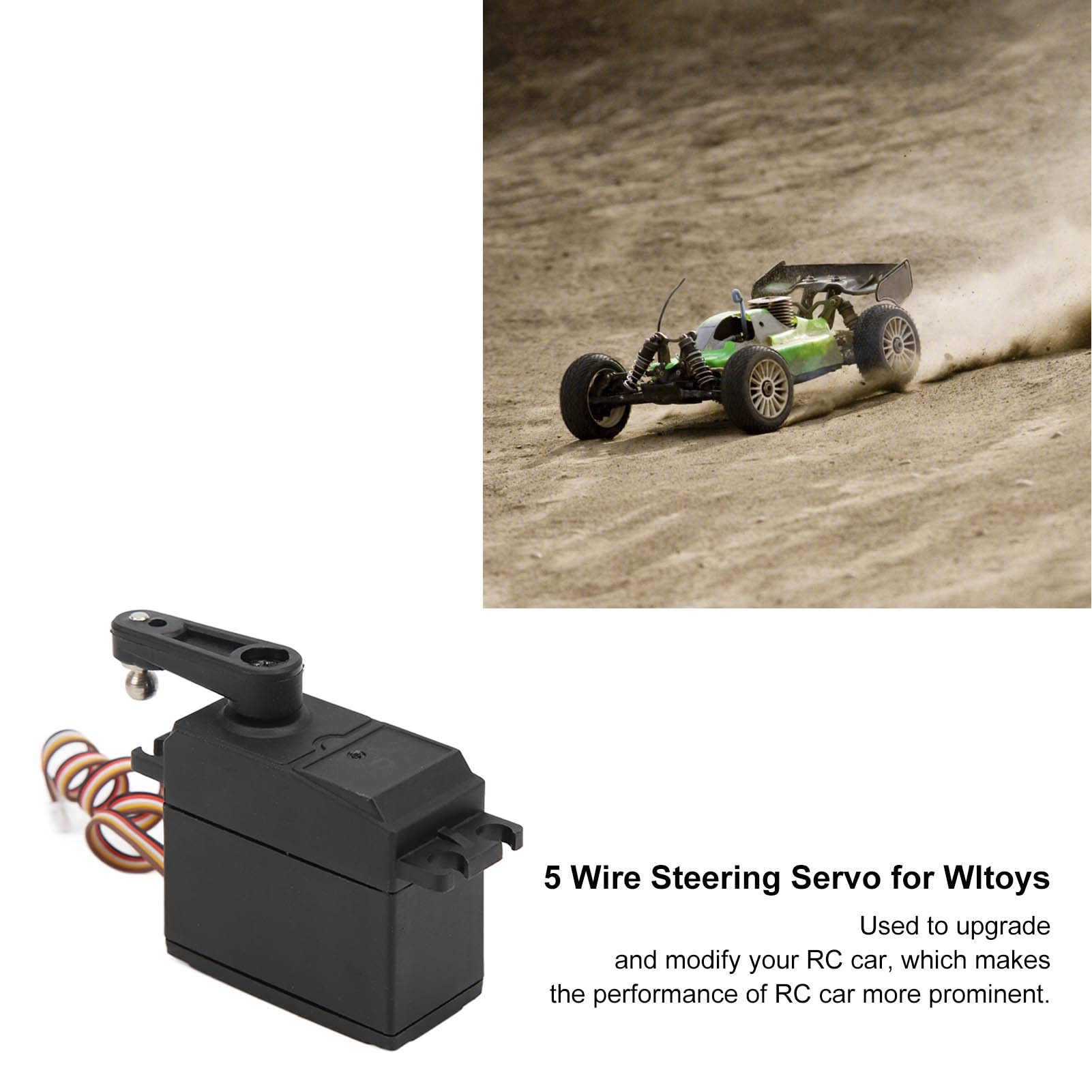 Servo De Direction De Voiture Rc Servo Rc 5 Broches 1