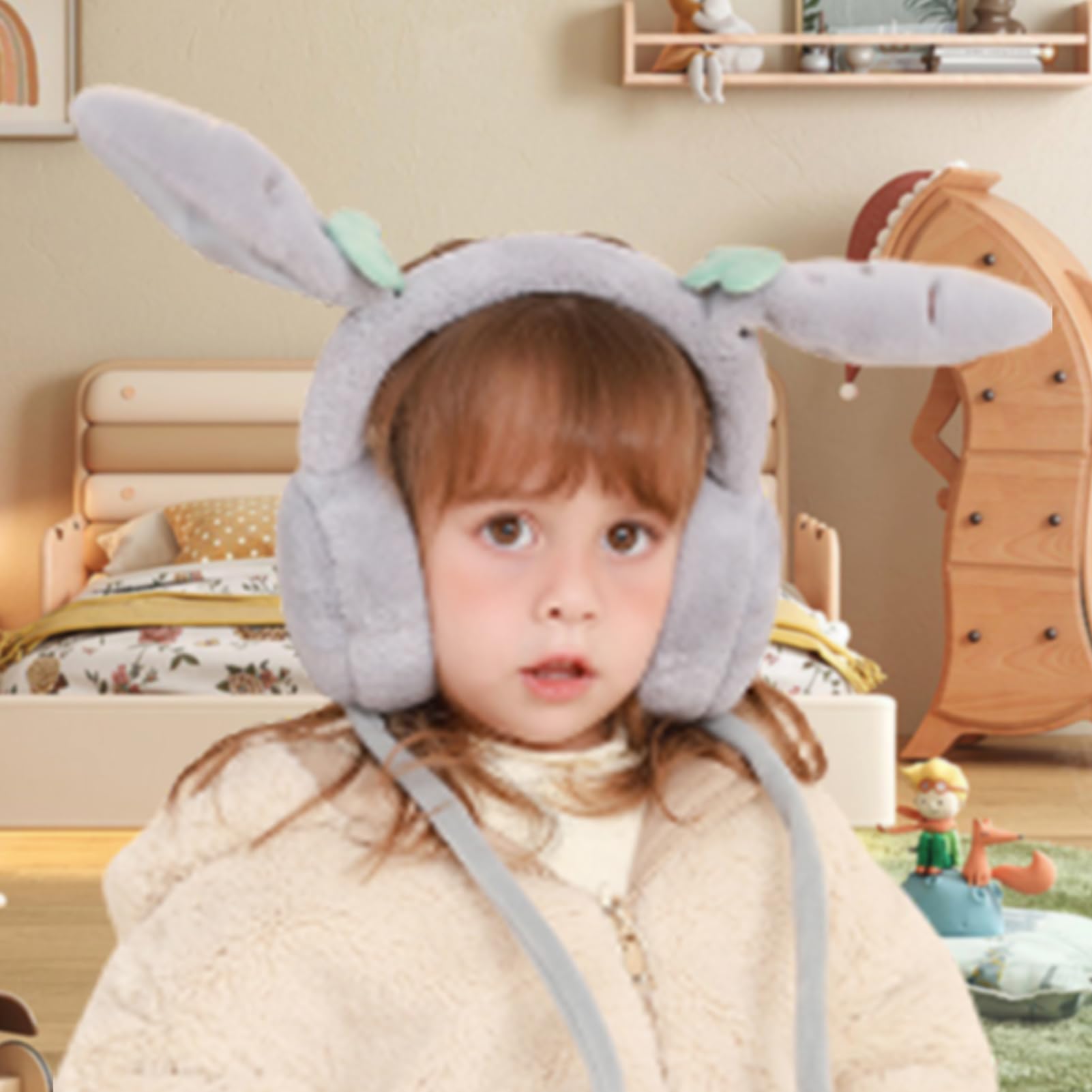 Amazon.co.jp: 耳が動く動物の帽子 - 写真 動く耳付き帽子動く猫耳 