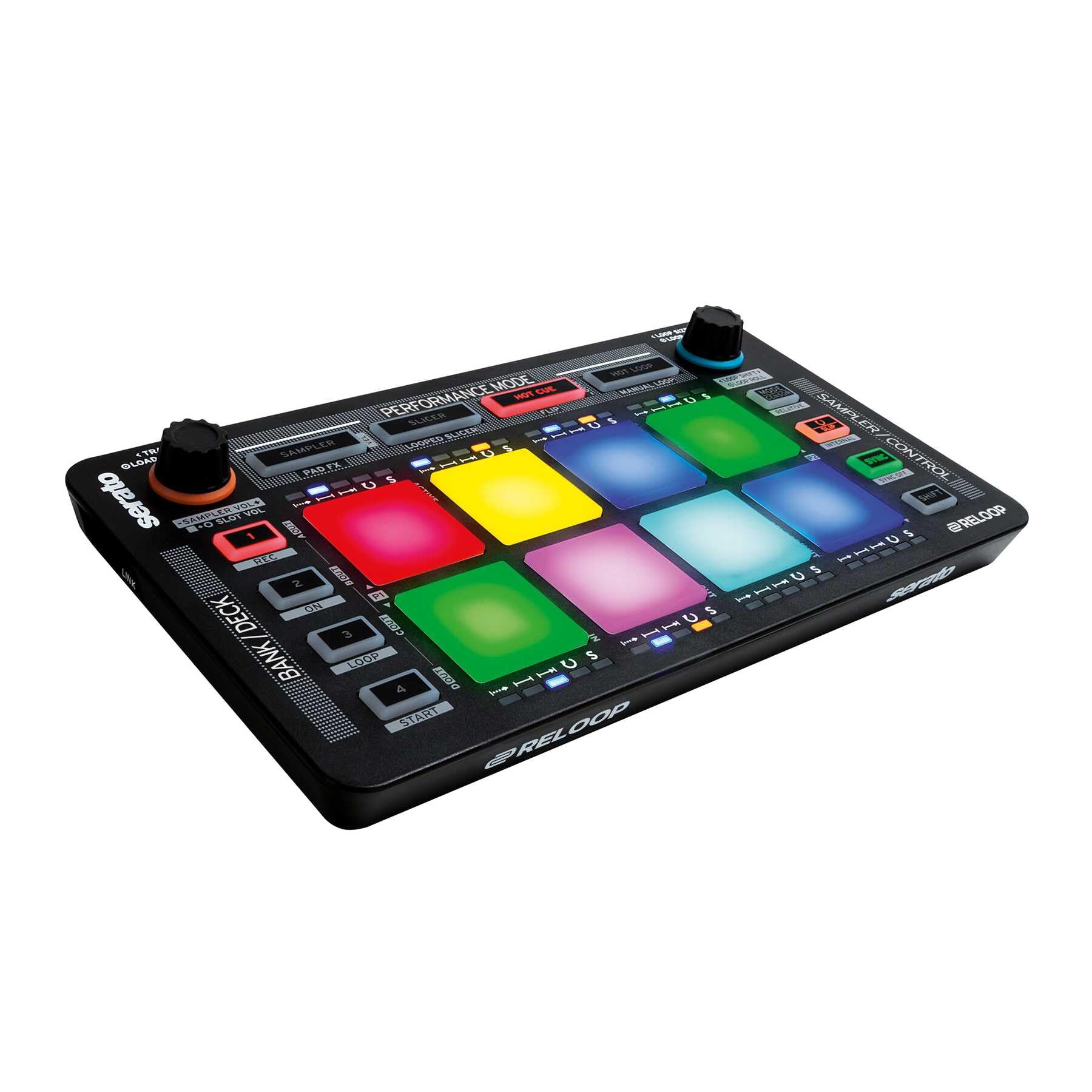 Amazon | Reloop NEON USBモジュラーパッドコントローラ、Serato DJ用