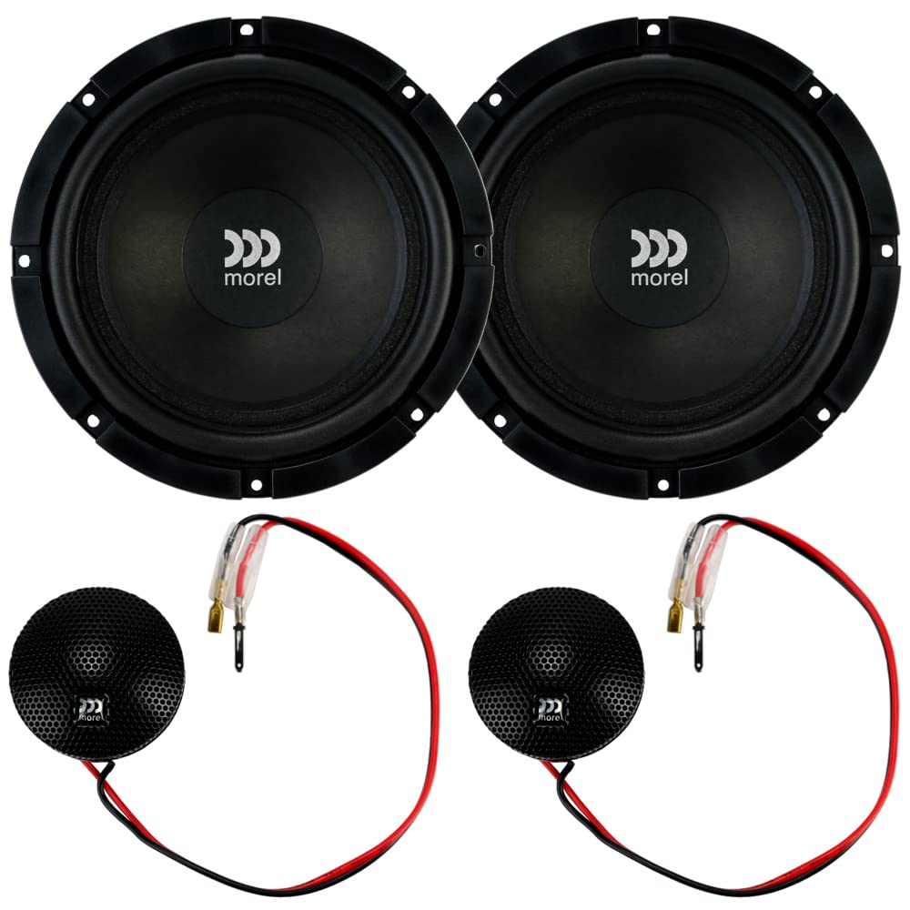 Morel Maximo 6 MK II Maximo Series 6-1/2" Component Speaker System-picture-4
