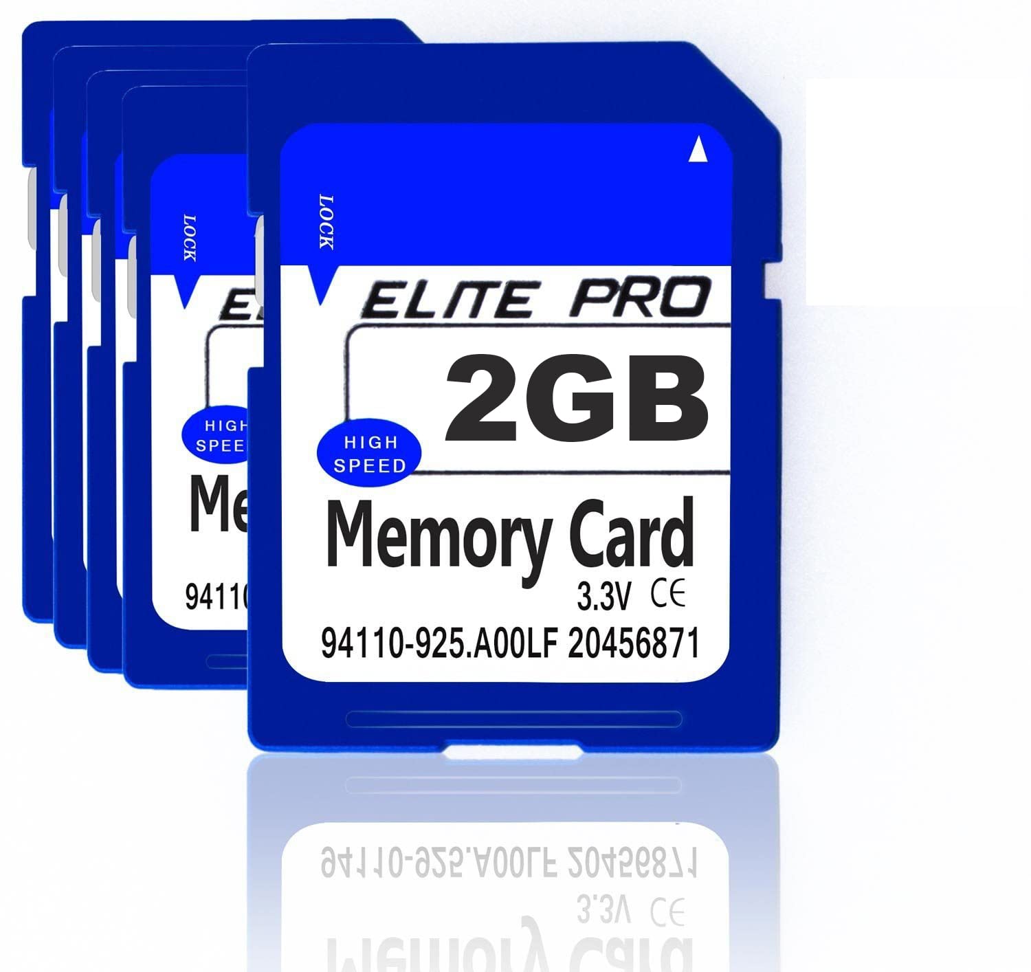 TRIDEV TRADERS 2GB SD Secure Digital Flash Memory Cards
