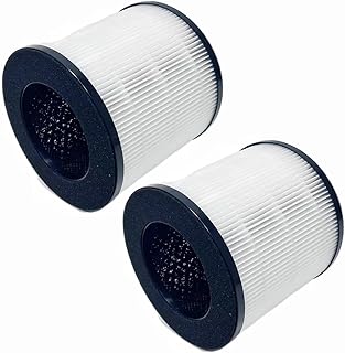 Slirceods (2Pack) Replacement True HEPA Filter Compatible with Okaysou Cayman 608&Cayman 320 Air Purifiers,H13 4-Stage Filtration High-efficiency Activated carbon 2-IN-1