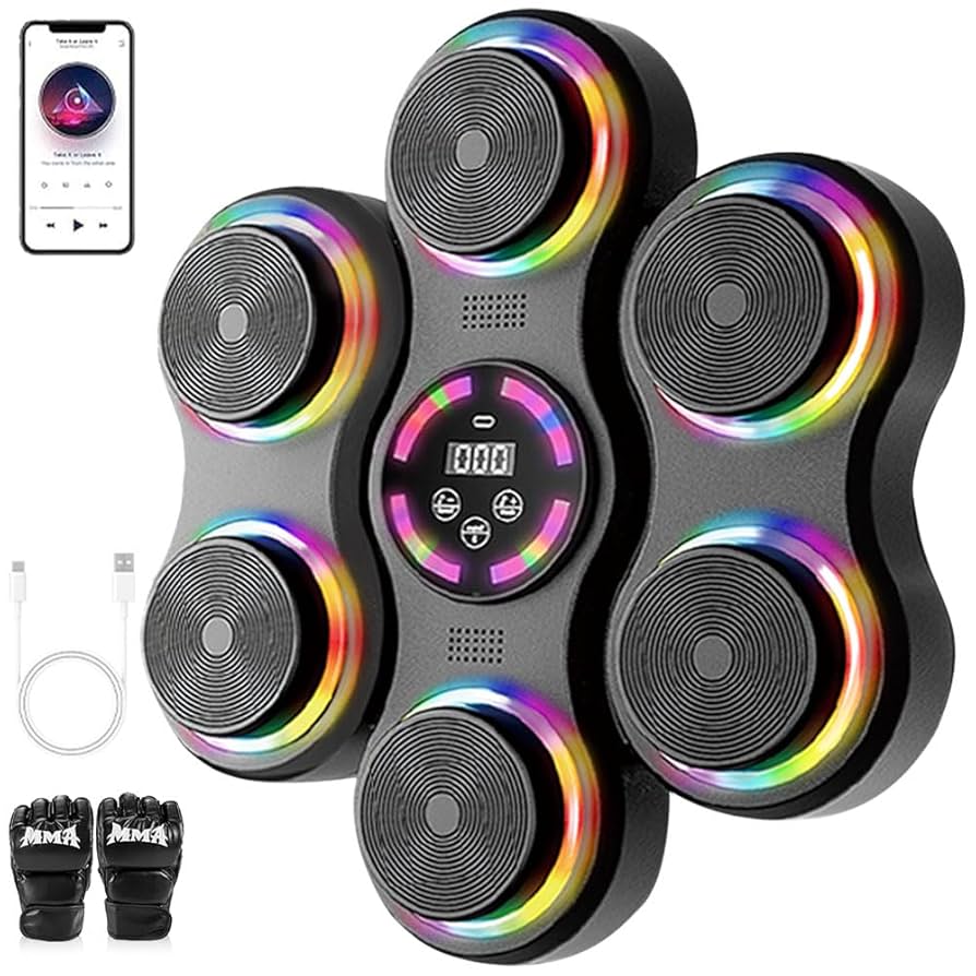 新品未使用　Music in motion Amazon.com: SPZTJK 2025 New Music Boxing Machine - Upgraded