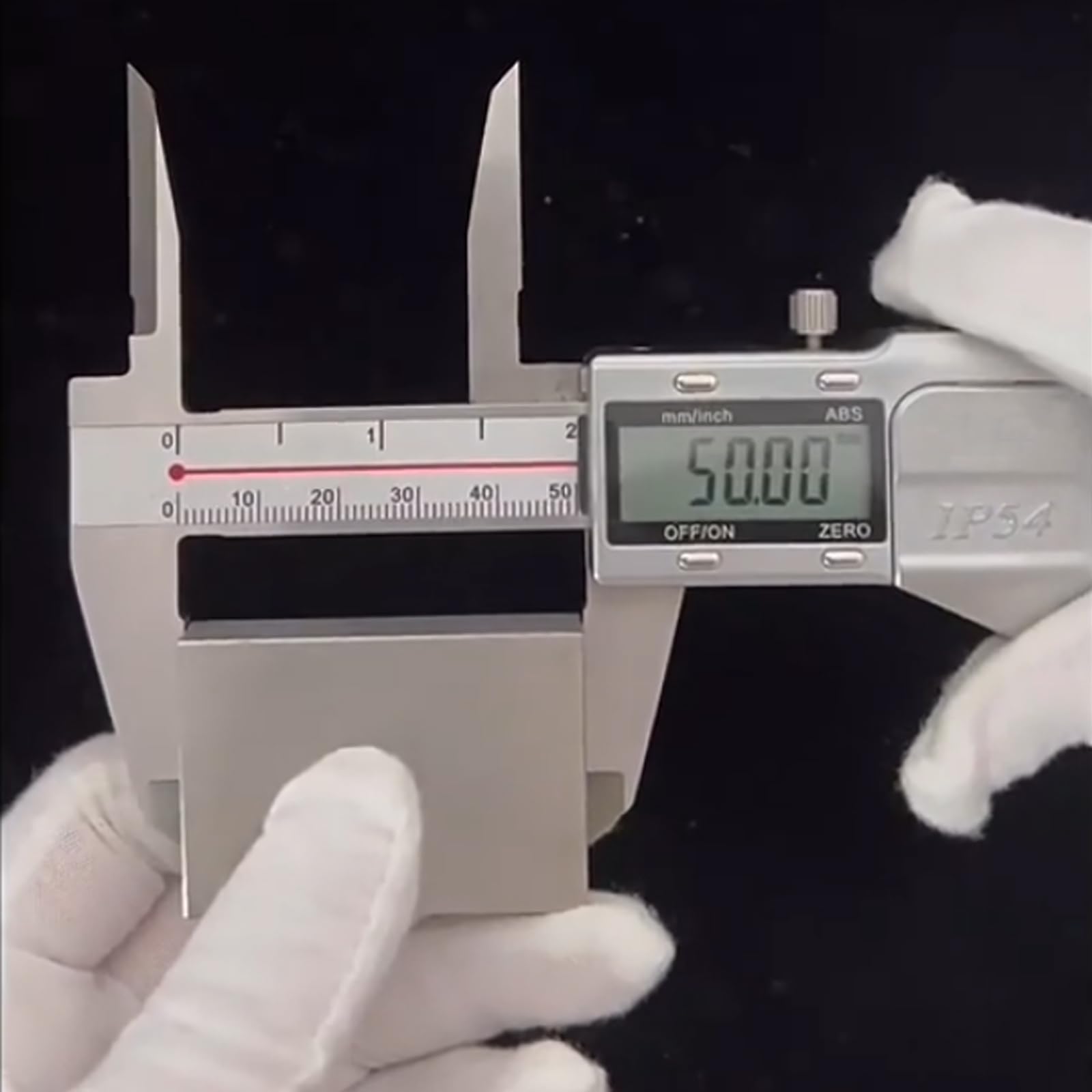 Digital Messschieber 300 mm mit extra langen Messspitzen, Langkiefer Schieblehre Digitales Messwerkzeug mit großem LCD-Display, metrisch/imperial, Edelstahl (0-300mm)