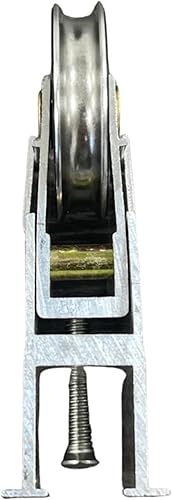 Miniatura 7 de Rodillo para puertas correderas de vidrio | Rodillos de puerta de patio de acero inoxidable | Rodillos lisos Fácil de abrir puerta corredera