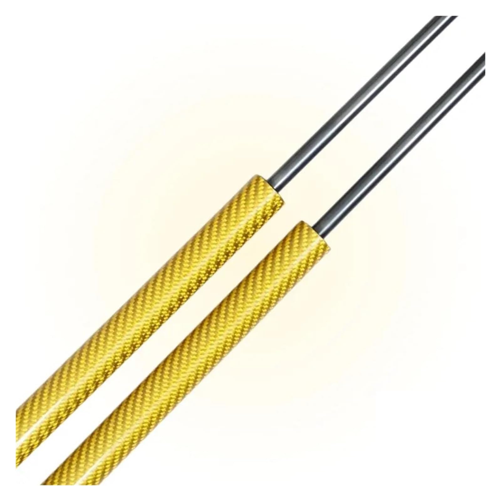 Nysqofmb Yellow Carbon Fiber Shock Strut For Mercedes For Benz W203 Cl203 C209 S203 A209 Bonnet Engine Carbon Fiber Rod Strut Shock Absorbing Strut Arm Lift Supports(Yellow Carbon Fiber)