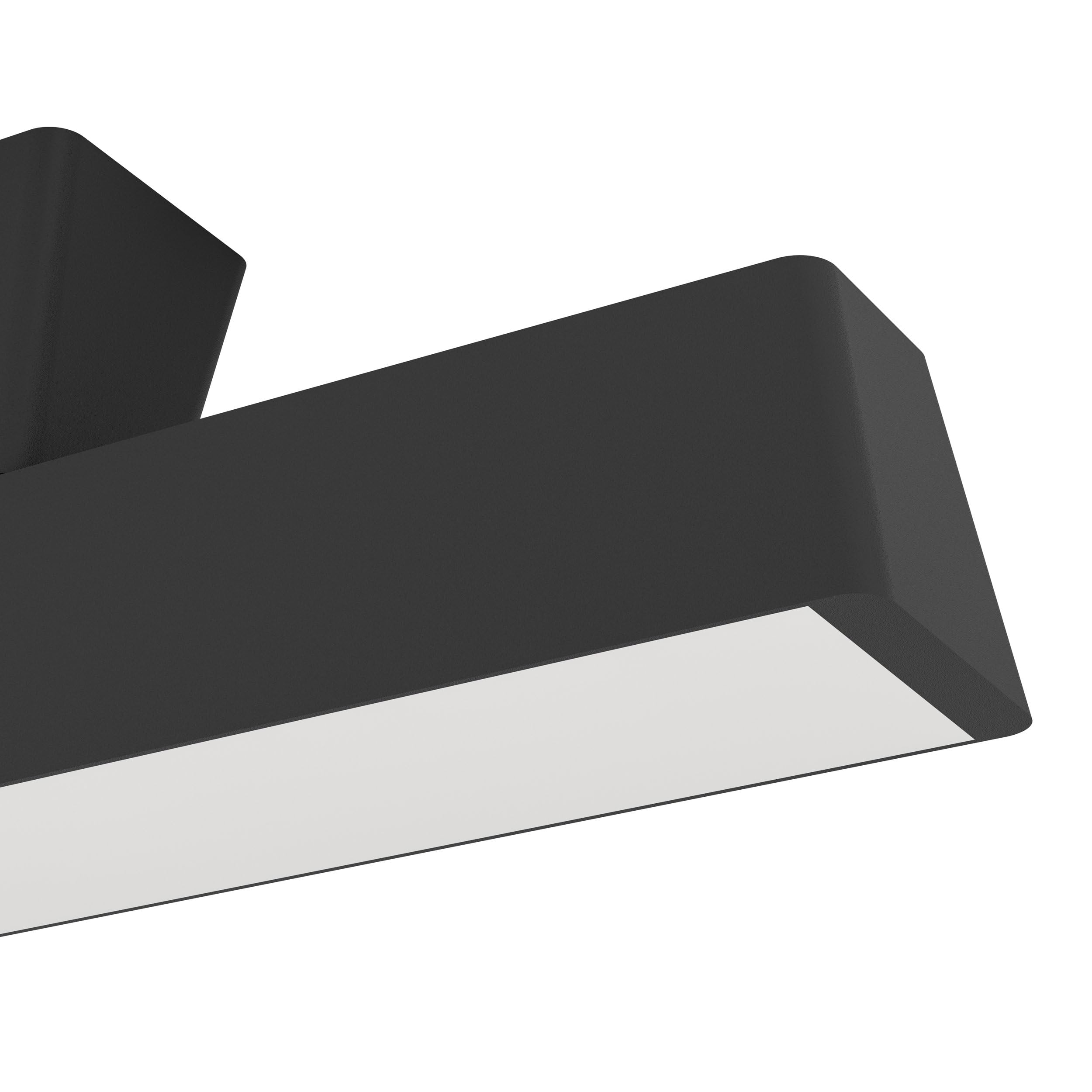 Eglo connect.z Smart Home Led lampada da soffitto Simolaris-Z, ZigBee, app | e controllo vocale, colore della luce regolabile, dimmerabile, L 47 cm
