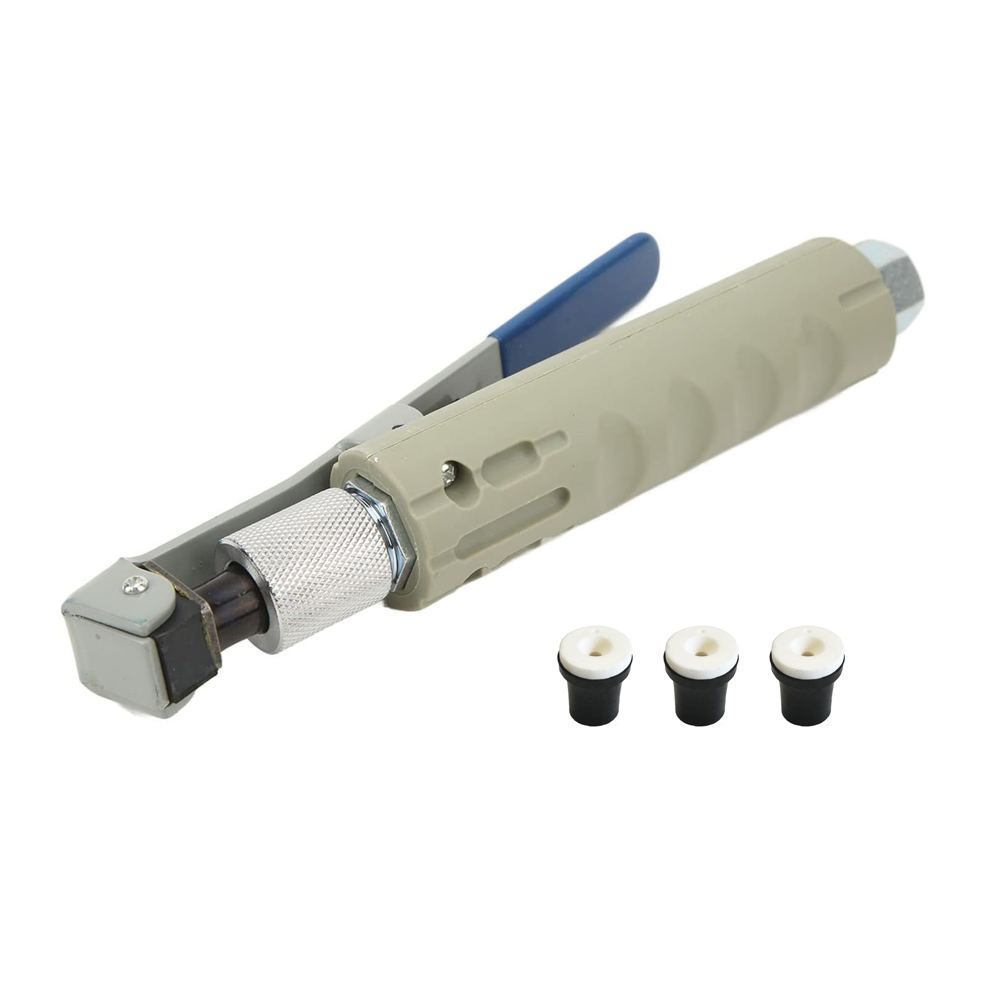 Sand Blaster Gun with 4 Ceramic Tips, Abrasive Blaster Nozzles, Remove Abrasive Stain Rust Grime for Multiple Media