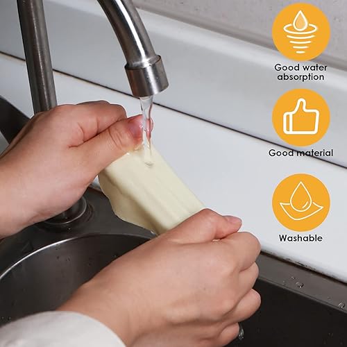 Miniatura 4 de 20 piezas de herramientas de cerámica de gamuza suave precortada, gamuza de barro, kit de herramientas de cerámica para manualidades de cerámica