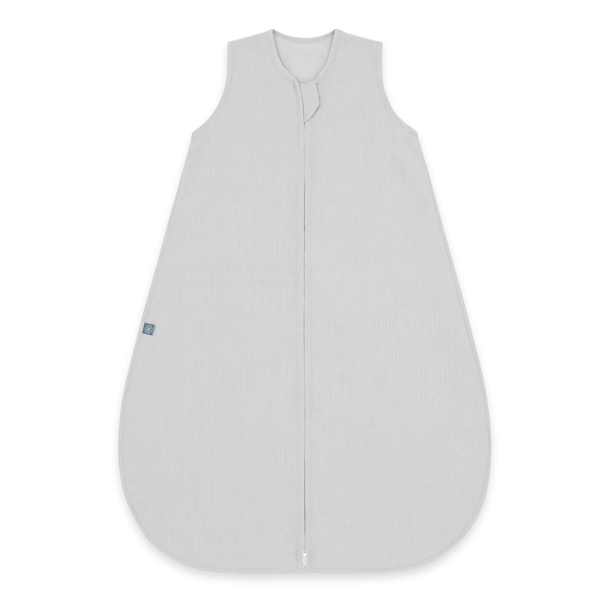 emma & noah Baby Schlafsack 0.5 TOG, Leinen Schlafsack für den Sommer, 100% Leinen, OEKO-TEX Zertifiziert, Atmungsaktiv und Leicht, Strampelsack für Neugeborene (Essential Berry, 110 cm)