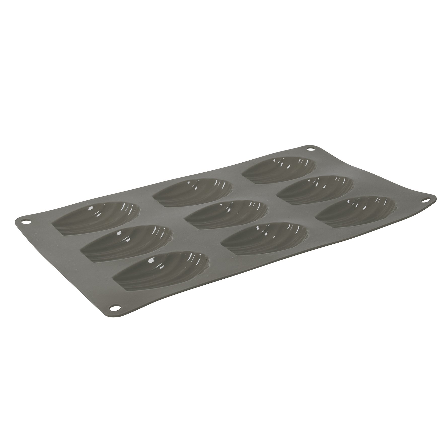 Crealys Candy 512282 Madeleine Baking Mould Silicone 17 x 29.3 x 1.8 cm