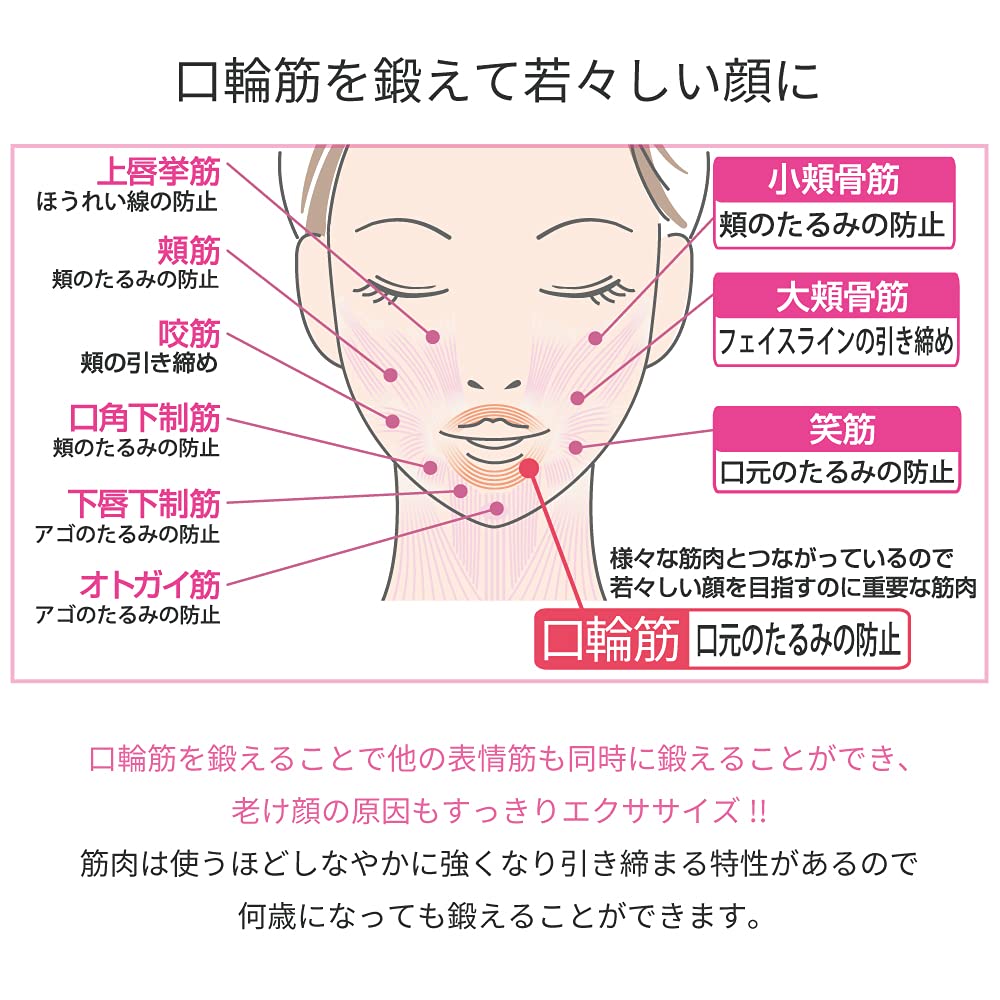Amazon.co.jp: 小顔 エクササイズ 美顔器 人気 日本製 表情筋