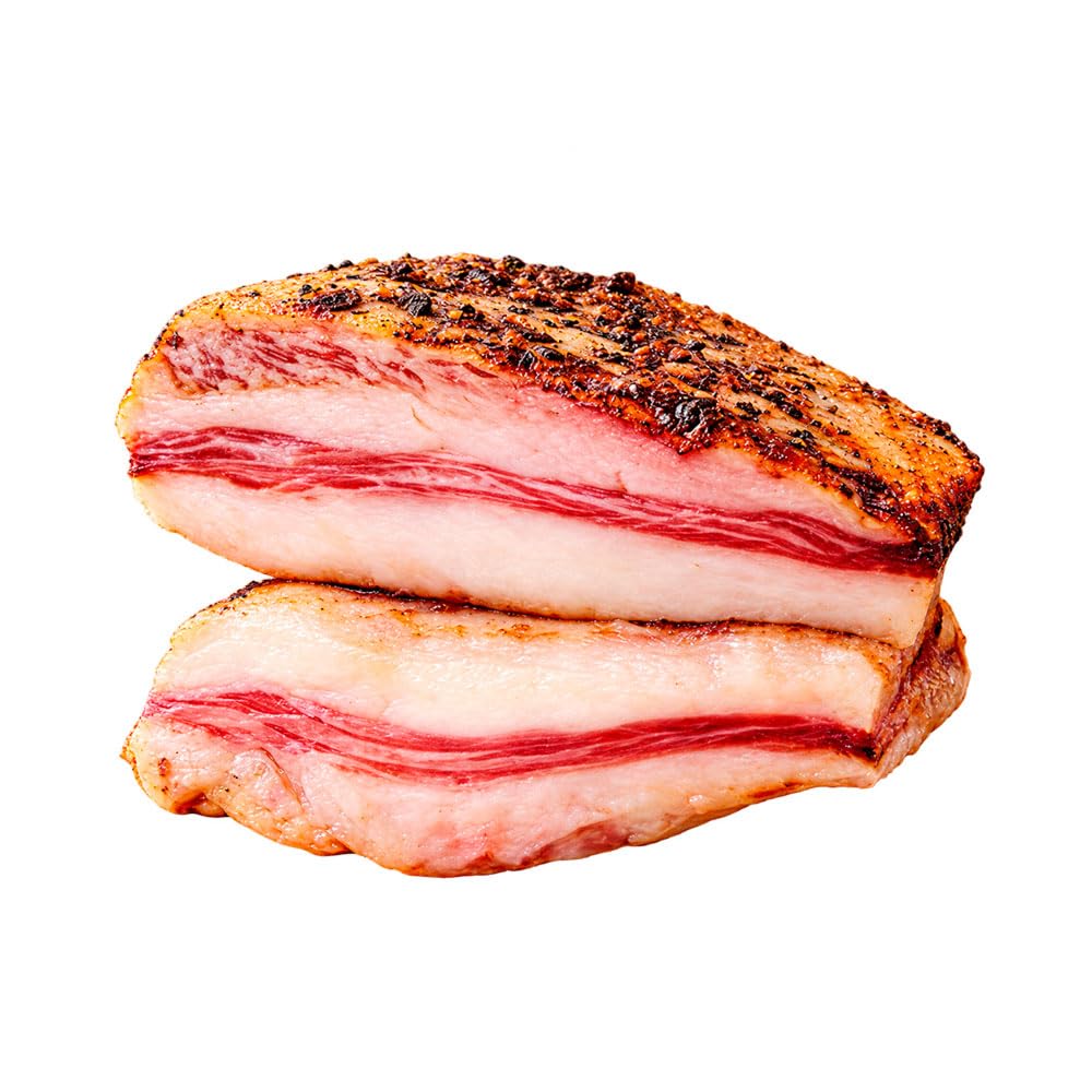 Maldonado Papada de Bellota 100% Ibérica Curada Más de 12 Meses, Elaborada con Papada de Cerdo y Sal, Textura Suave y Jugosa, Sabor Intenso Gourmet