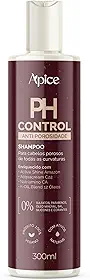 Ápice Shampoo PH Control Equilibrante | Limpeza Profunda e Combate à Porosidade | 300ml