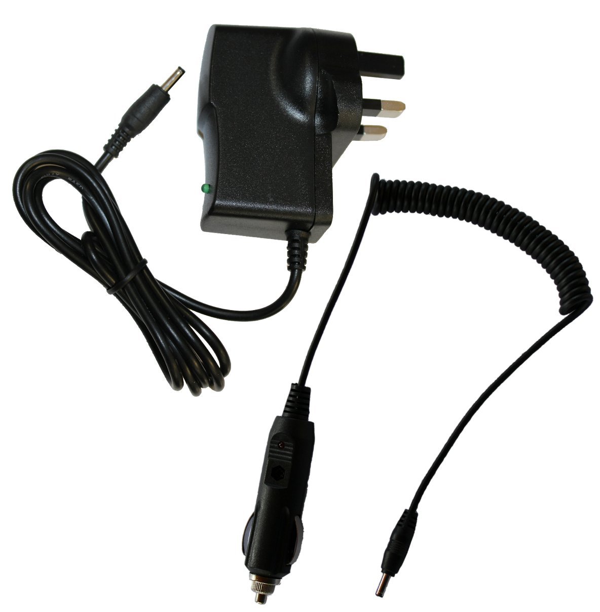 Replacement Mains Charger 12V- 1ah & in Car Charger for Paslode Nailers