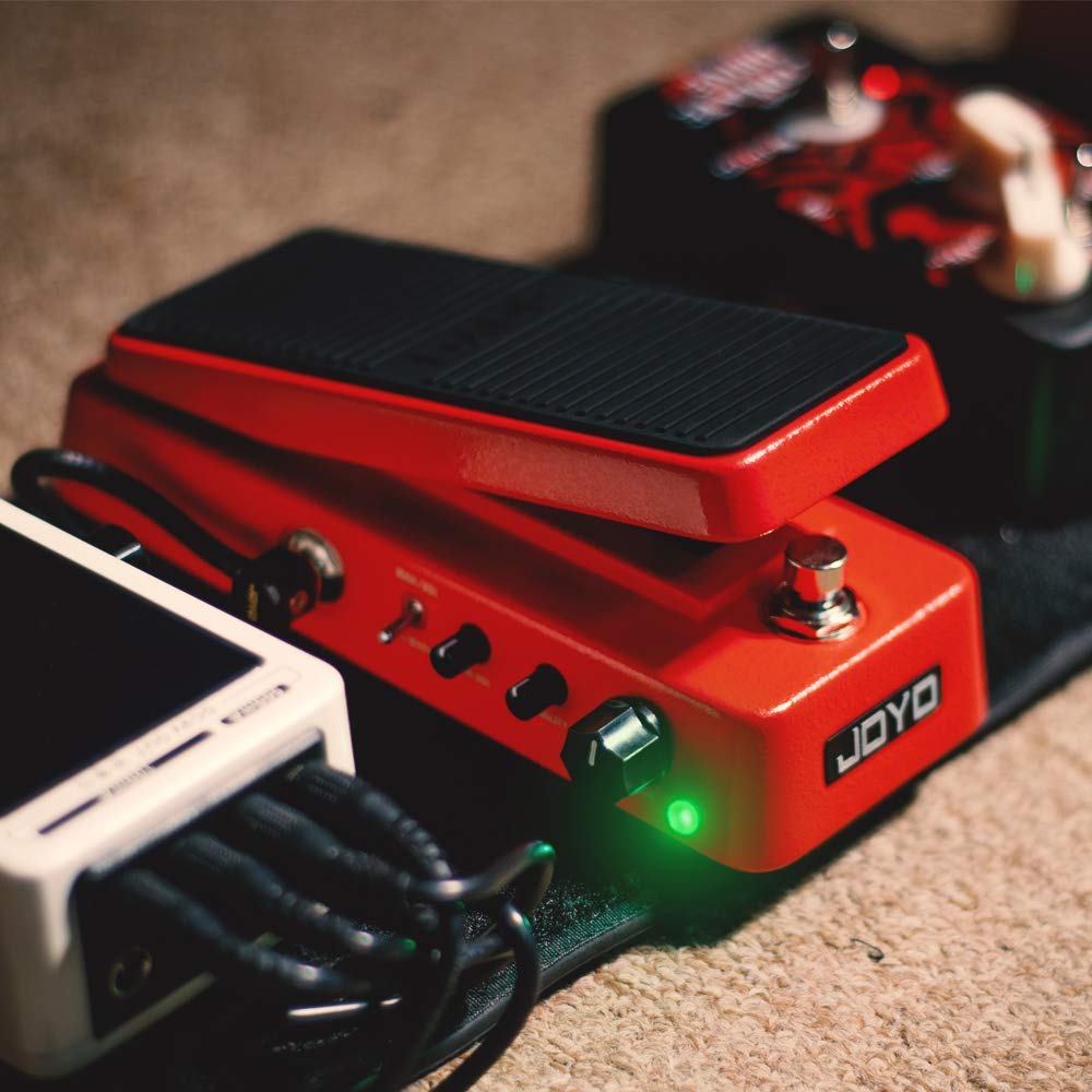 KINGDUO WAH-II Classic and Multifunctional WAH Pedal Featuring Wah-Wah/Volume Functions with WAHWAH Sound Quality Value knob