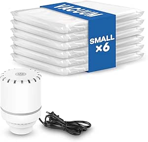 Sac Sous Vide Vetement Aspirateur 6 Pièces 100 × 80 Cm Grands Housses De Rangement Sous Vide