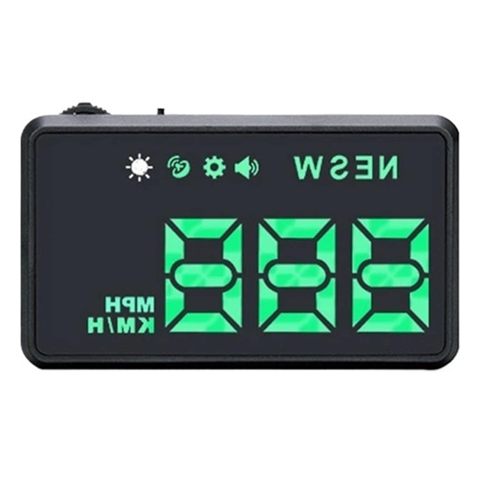 HUD Head Up Display GPS For Coche Velocímetro Parabrisas Proyector Universal Negro Adecuado For Todos Los Coches Camioneta Alerta De Velocidad