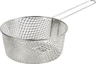 Professional Heavy Duty Deep Frying Chip Basket Oil Drainer (7" Approx (17.7cm))
