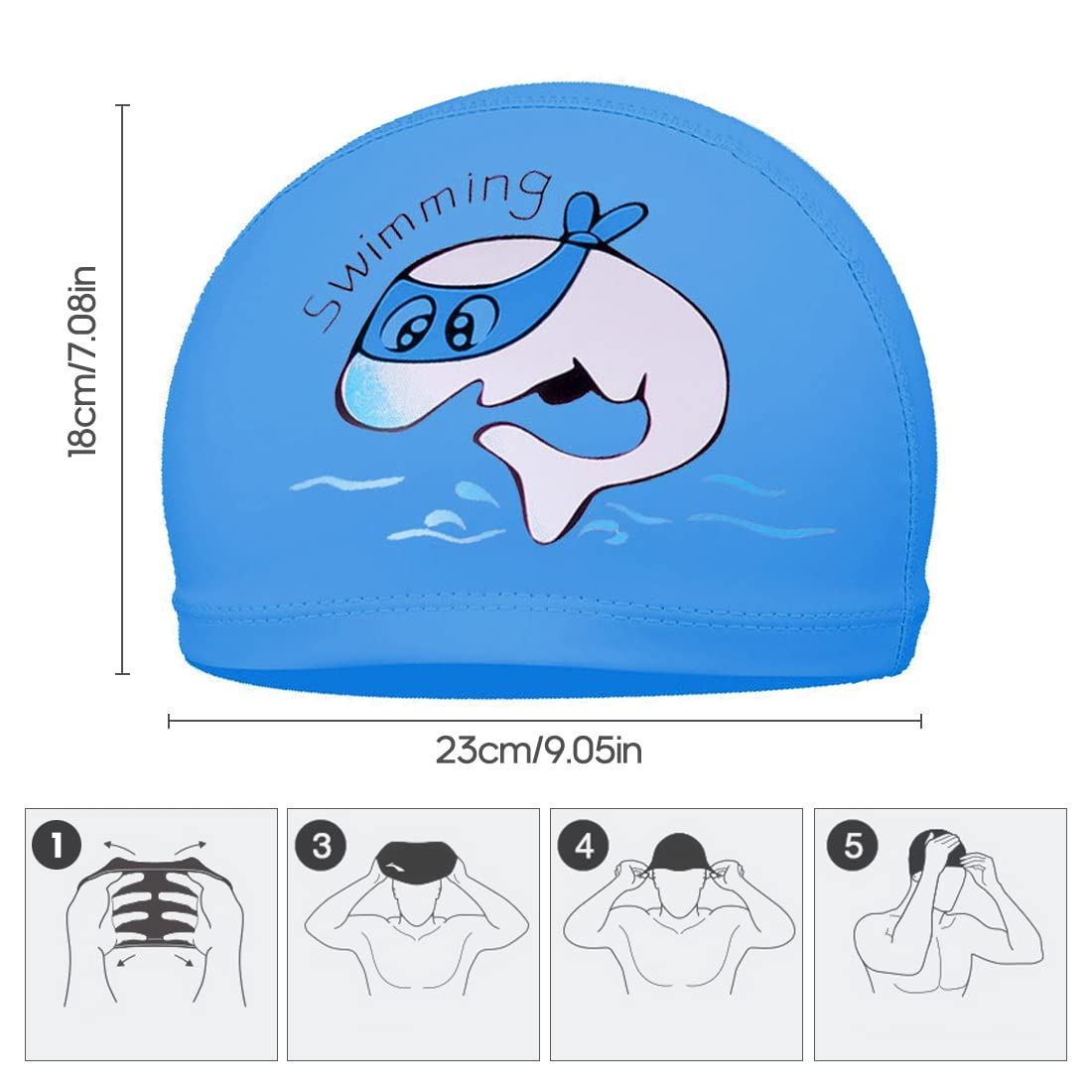 Cuffia Da Nuoto Pace - Comoda, Idrorepellente E Anticloro, Perfetta Per Allenamento E Tempo Libero - Foto 9