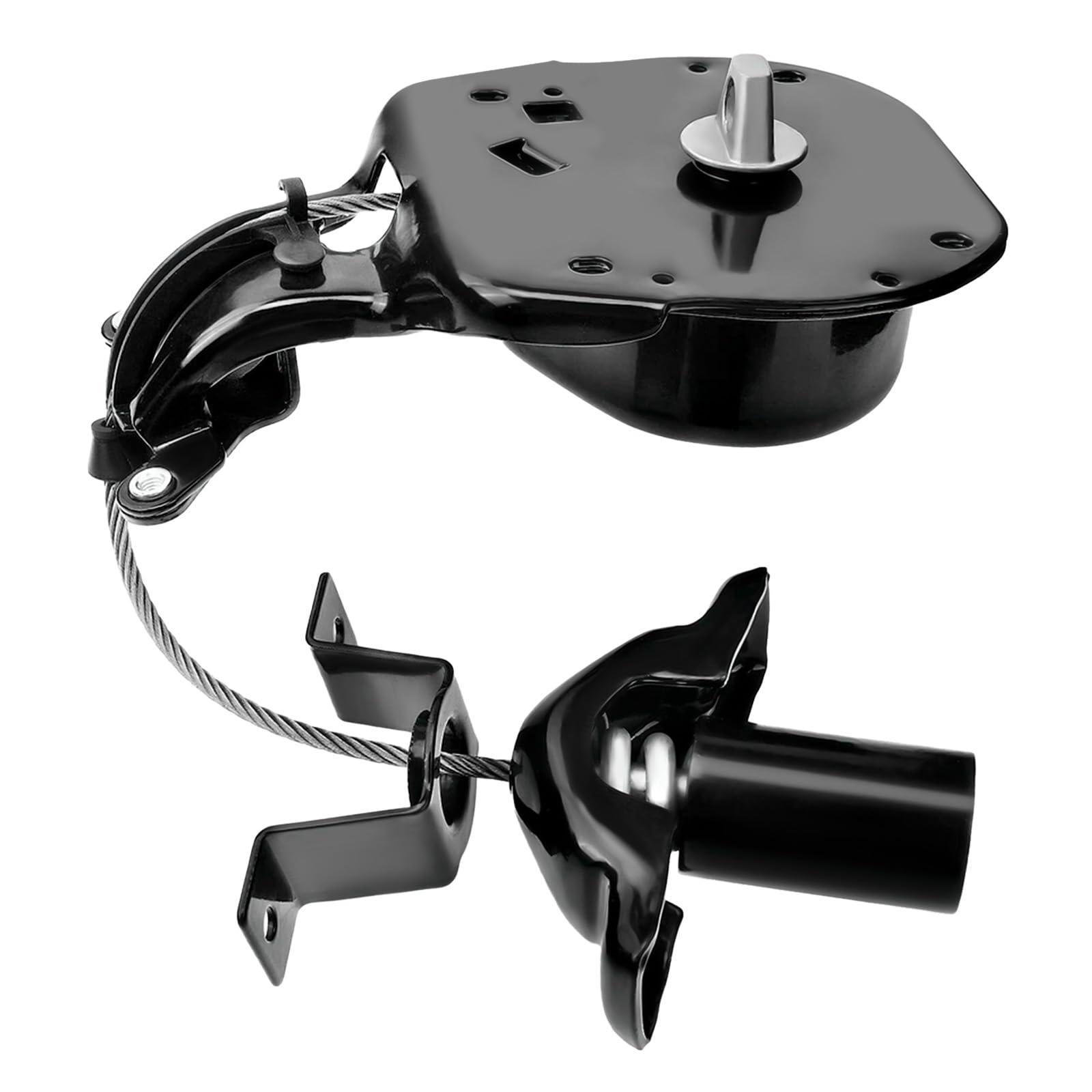 Kit de rueda de repuesto y cabrestante Rueda de repuesto Cabrestante Kit de rueda de repuesto y cabrestante Rueda de repuesto Cabrestante Compatible con Discovery 3 4 2004-2013 Sport 2005