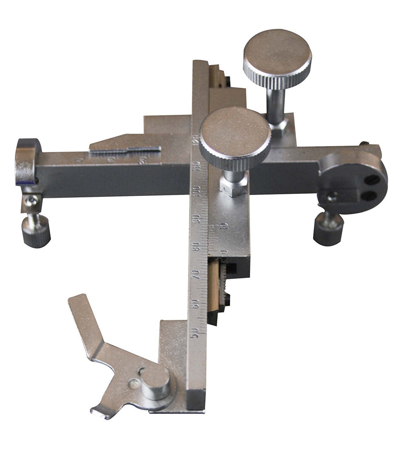 WKM Mechanical Stage Brass with Fine Engraving (for Student, Medical and Other Microscopes)-image-8