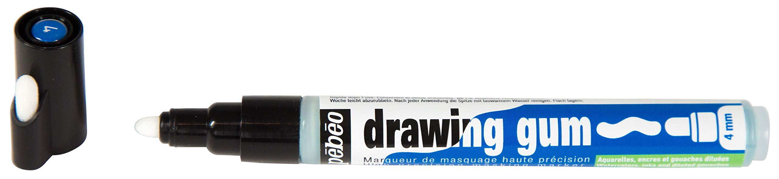 Pebeo Marker Drawing Gum Nib - 4mm, Round