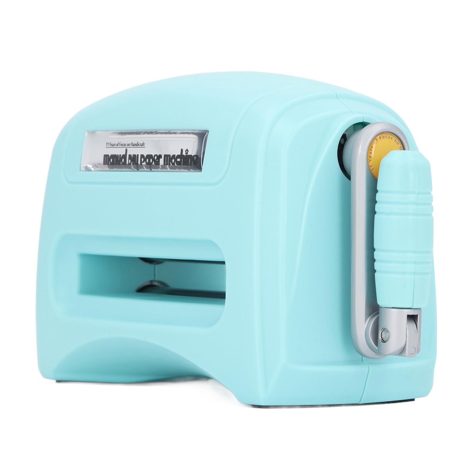 Fustellatrice Manuale per Goffratura Macchina per Goffratura a Manovella Portatile Mini Fustellatrice per Realizzare Biglietti, Inviti, Album, attività Artistiche Fai-da-te