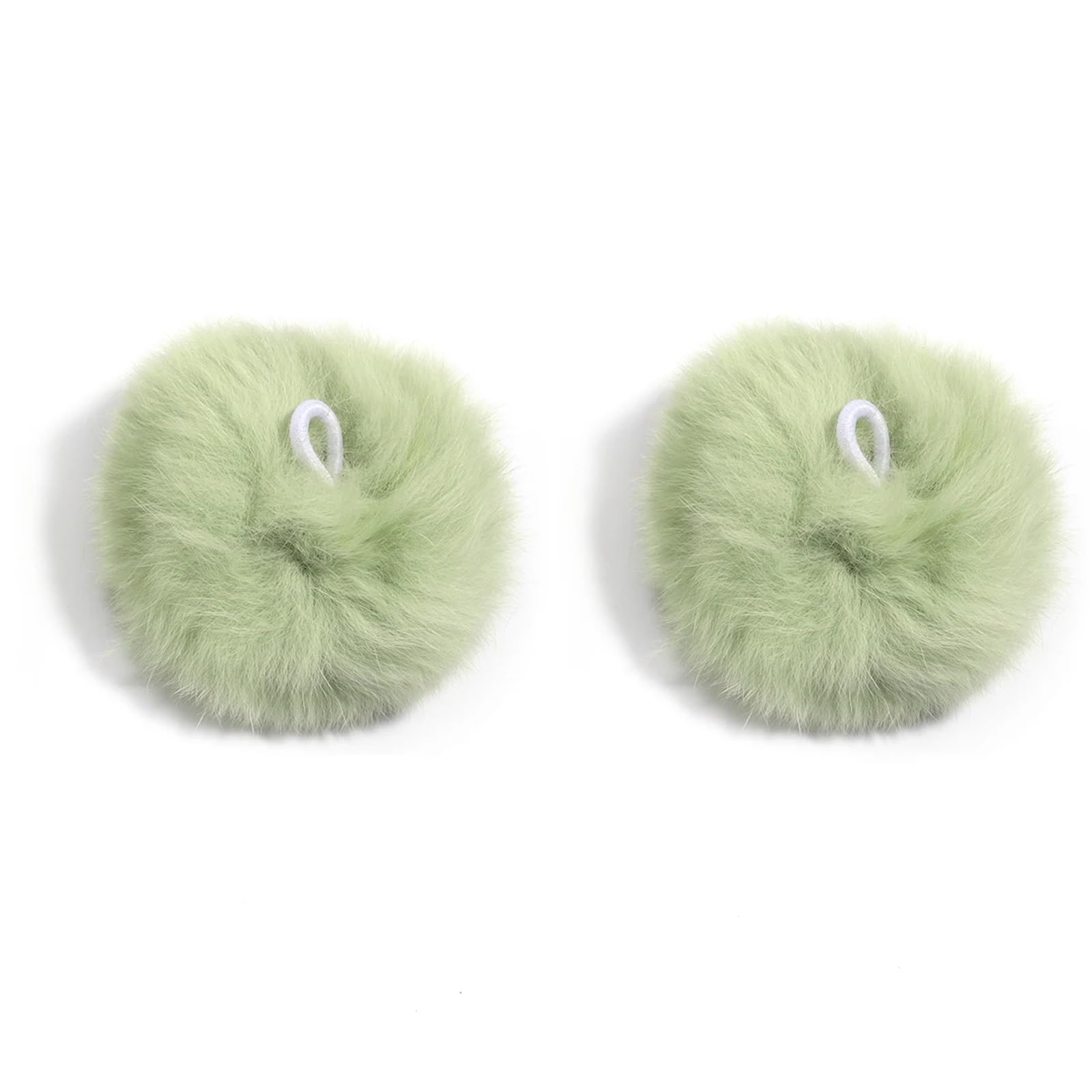 Fluffy Soft Pompom Balls 6cm 20pcs for DIY Sewing Keychain Hat Glove Craft