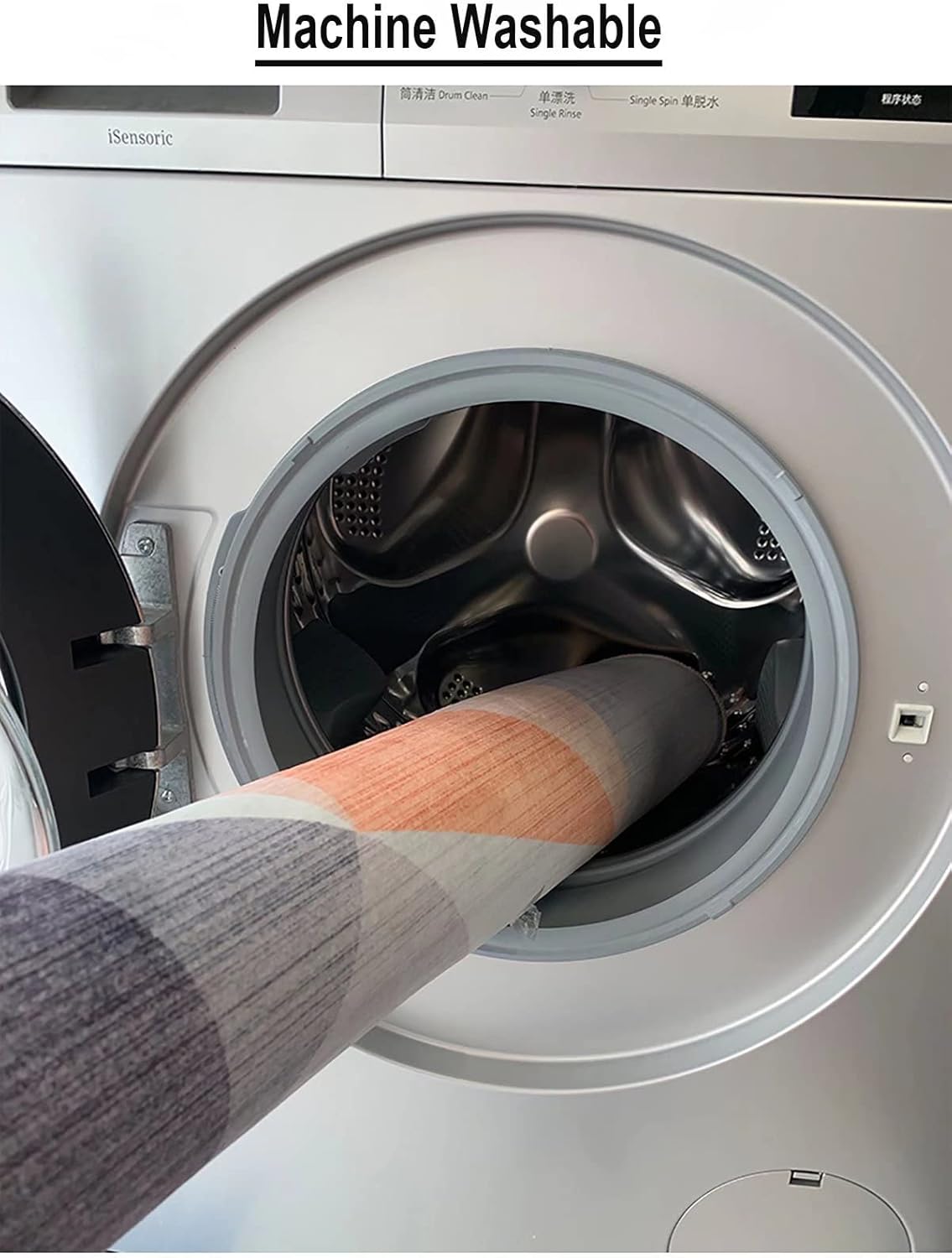 Modern Emerald Green Silver Marble Rugs 3'x5' Waved Swirl Abstract Area Rug for Home Office Decor Kitchen Entryway Mats Aesthetic Carpet