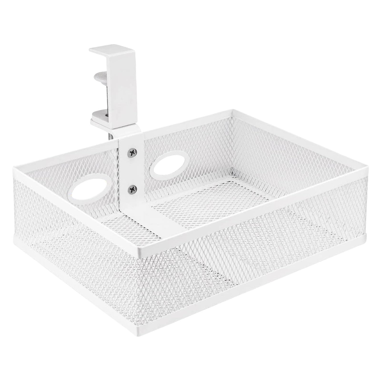 Tsophreniq Under Desk Organiser Rack with Spacious Capacity Multifunctional Tray and Basket for Supplies and Personals Item Large Capacity Drawer